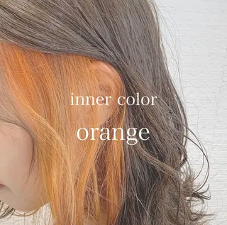 ミディアム カラー ANLY.meijijingumae所属・レイヤーカット/ 前髪顔周りカットのヘアスタイル