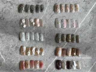 ネイル Nail salon Roovely 代官山店【ネイルサロンルブリー】所属・roovely Rumi／ニュアンスのネイルデザイン