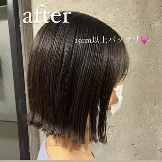 ショート ボブヘアカット Rikapi❤️のヘアスタイル