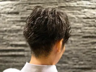 ミディアム メンズ HIRO GINZA 池袋東口店所属・林田 龍明のヘアスタイル