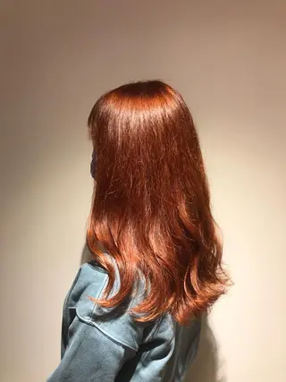 カラー たけだ れなのヘアスタイル