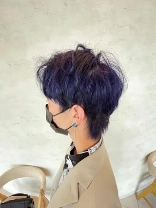 ミディアム メンズ 竹田 京人のヘアスタイル