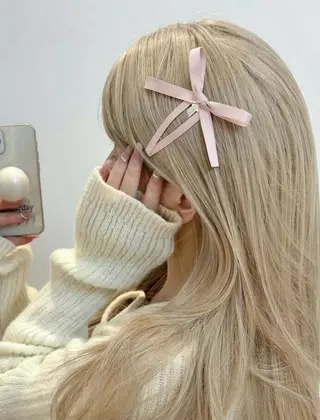 ロング カラー ヘアアレンジ 透明感💕今っぽ似合 わせ𝐍𝐨. 𝟏のヘアスタイル