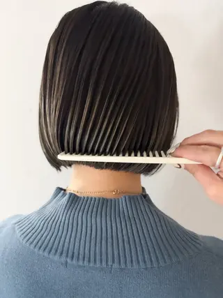 ショート カラー ヘアアレンジ ミニボブ/ブリーチ 🌈MISATOのヘアスタイル