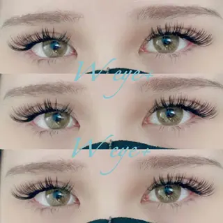 マツエク・マツパ W  eye+明石店 .のマツエク・マツパデザイン