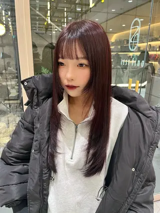 ロング カラー 🥇メンズパーマ /縮毛矯正/木村神心のヘアスタイル