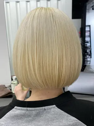 ショート カラー ［似合わせヘア］ ✂︎OGURO✂︎のヘアスタイル