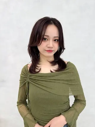 ロング ショート/ボブ/ 白髪ぼかし/しんやのヘアスタイル