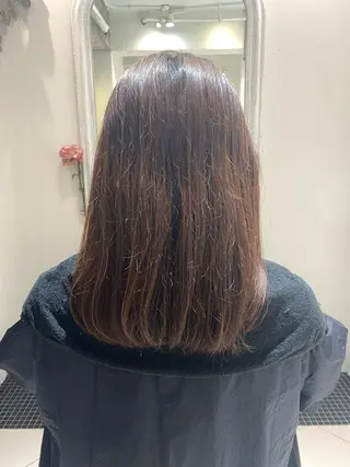 ミディアム カラー ducha所属・DUCHA Tomida naoのヘアスタイル