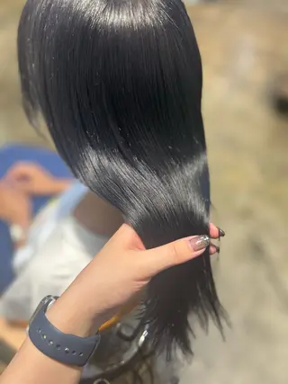 セミロング カラー 艶髪/レイヤー 🦋MIYUUのヘアスタイル