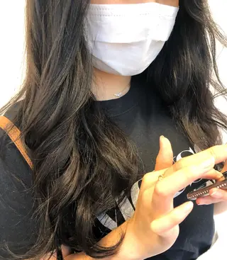 ロング カラー tablier所属・北名古屋 /美容院カフェのヘアスタイル