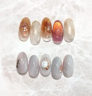 ネイル 會田 瑠衣のネイルデザイン