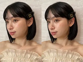 ミディアム ❤️ブリーチ/暖色/ 韓国レイヤー/優希のヘアスタイル