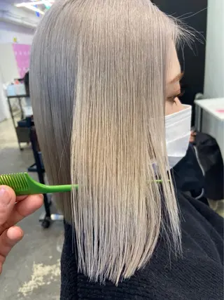 ロング カラー ザクザクレイヤー 🍀/ブリーチ/小田のヘアスタイル