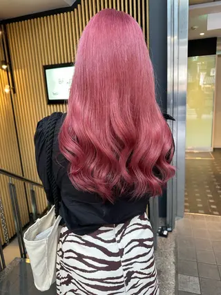 ロング カラー ハイトーン/ブリーチ カラー/SHOGOのヘアスタイル