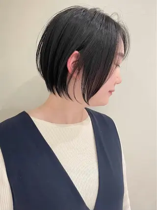 ショート カラー 大森 陽向のヘアスタイル