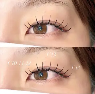 マツエク・マツパ EYELA YUKAのマツエク・マツパデザイン