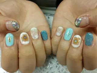 ネイル 河野ちえ (雑誌掲載サロン)のネイルデザイン