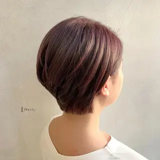ショート カラー メンズ指名多数!! SiLO 田島のヘアスタイル