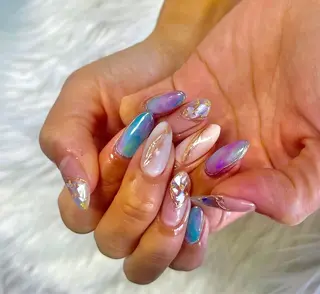 ロング celica所属・松田 由真のネイルデザイン