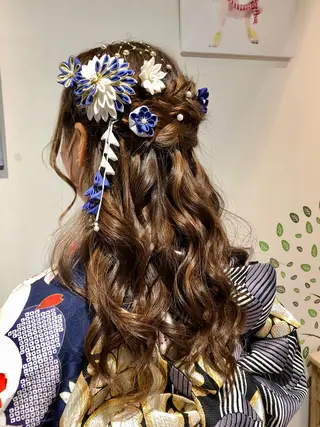 ヘアアレンジ 青野 文香のヘアスタイル