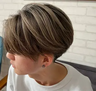メンズ 中岡 心音のヘアスタイル