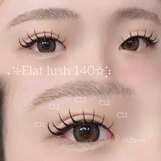 マツエク・マツパ sol cocoroのマツエク・マツパデザイン