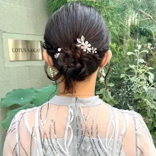 セミロング ヘアアレンジ KIHO ｜Bond 三軒茶屋のヘアスタイル