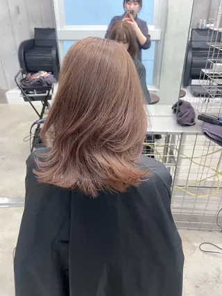 ミディアム カラー ボブ/パーマ 🐕‍🦺Nagiのヘアスタイル