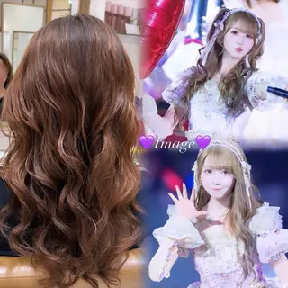 ロング パーマモデル募集中 🎀🐈‍⬛/りりのヘアスタイル
