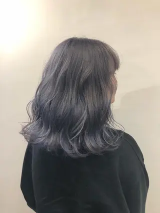 ミディアム カラー noa.所属・noa. 高橋タツヤのヘアスタイル