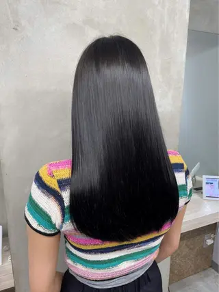 ロング 韓国風レイヤーカット 💕髪質改善💫拓海のヘアスタイル