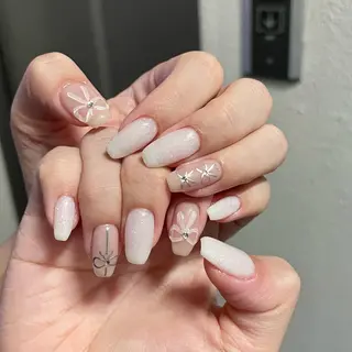 ネイル By moonネイル 🌷ワンホン/韓国風のネイルデザイン