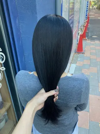 カラー 辰巳 遥萌のヘアスタイル