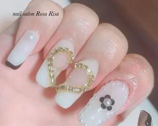 ロング ネイル ネイルスタジオ シェイクユアハンズのネイルデザイン