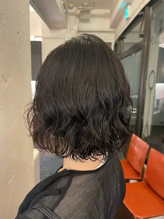 ショート パーマ TIECHEL所属・Yoshida Yuriのヘアスタイル