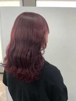 ミディアム リルフェアリー 磐田店のヘアスタイル