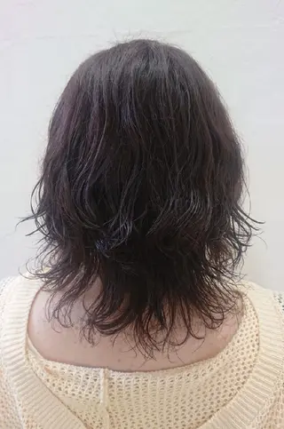 カラー chacha Blanc田中のヘアスタイル