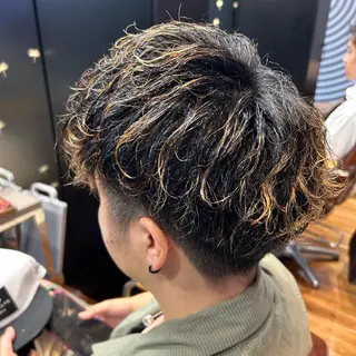 パーマ メンズ 波巻き/ツイスパ/ メンズ特化🐺米山歩のヘアスタイル