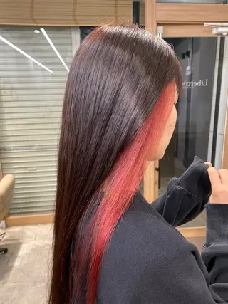 セミロング カラー 🐾Libero🐾 柏　KONOMIのヘアスタイル