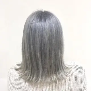 ミディアム カラー ヘアアレンジ 【Sweep】おじま のぞみのヘアスタイル