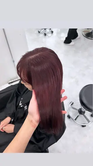 セミロング 🥀艶髪/似合わせ 暖色/まな🥀のヘアスタイル