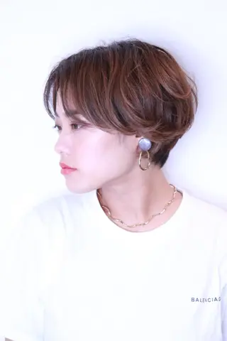 ショート [店長]加地 峻のヘアスタイル