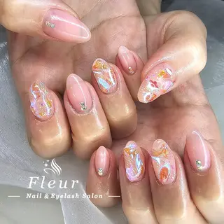 ネイル nail&eye ♡Fleur♡のネイルデザイン