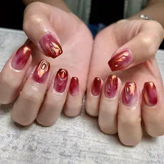 ネイル among アマン所属・lecoa_ kana／amongのネイルデザイン