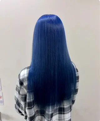 ロング 角田 満帆のヘアスタイル