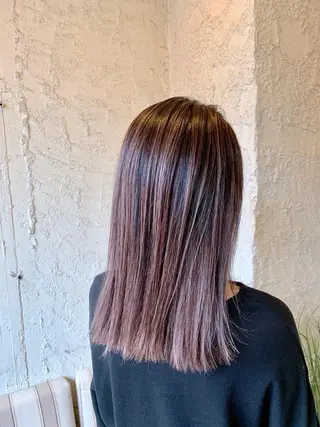 セミロング 🔍髪質改善診断🔎 長山　 シュンスケのヘアスタイル