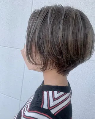 ショート ulu.久保田 加奈子のヘアスタイル