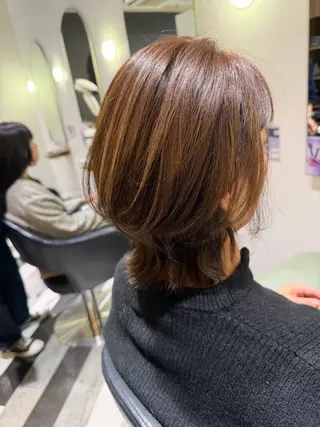 ミディアム カラー メンズ指名NO.1/ 原崎 元希のヘアスタイル