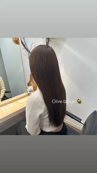 ロング カラー 田邊 希空のヘアスタイル